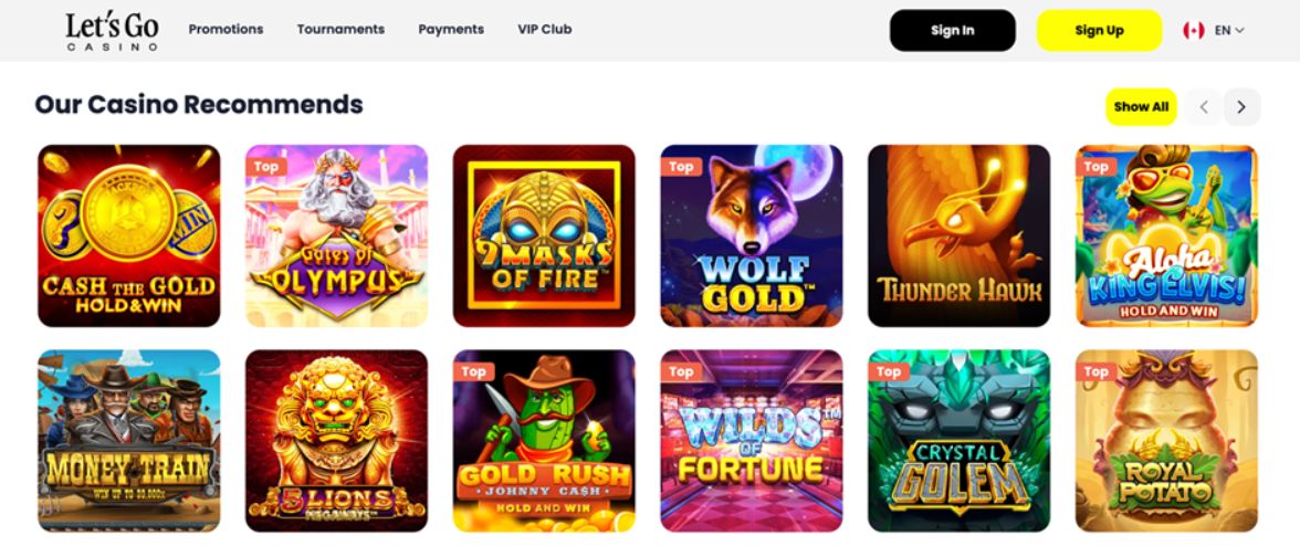 Letsgo casino review